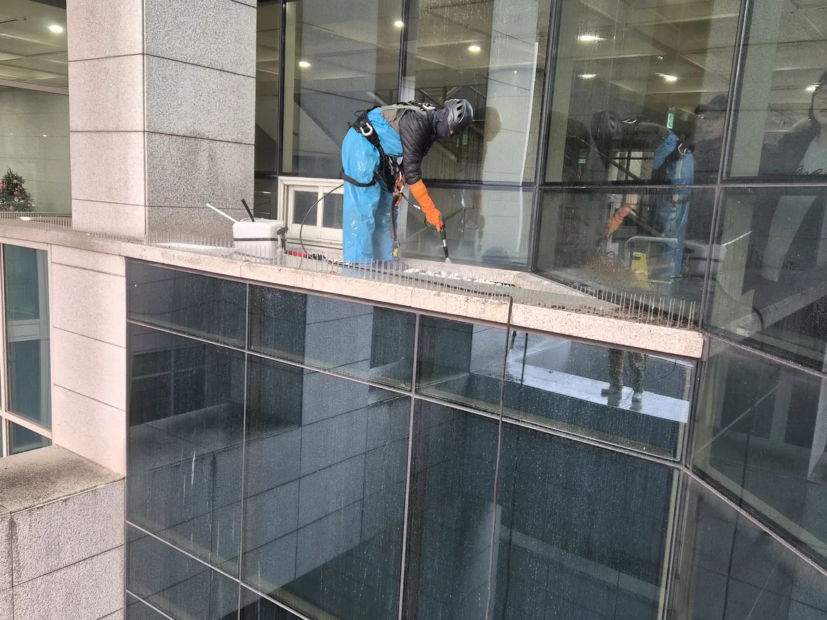 서초구 잠원동 건물 복도·대기 동선 야간 위생청소 사례 - 행진크린
